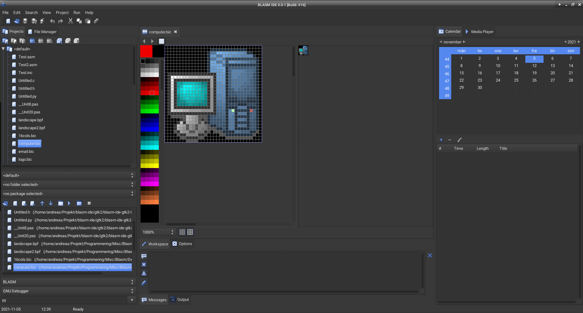 BLASM IDE 0.0.1 - Build #16 BLASM IDE 0.0.1 - Build #16